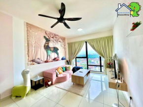 Mosaic Southkey 2 plus 1 BR near to mid-valley mega mall by Gdragon Homestay